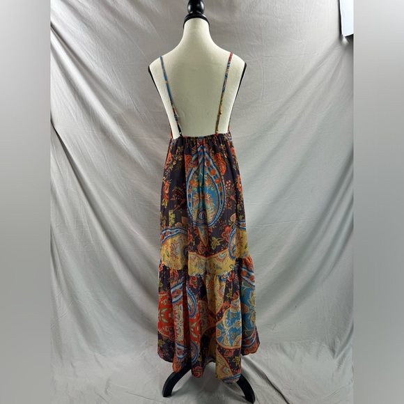 Boho Paisley, Floral Printed Cami Dress - Picture 8 of 8